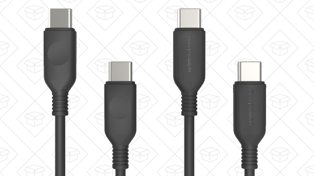 RAVPower 2-Pack USB-C Cables | $7 | Amazon | Promo code KINCB009